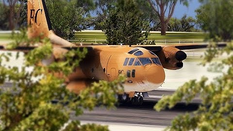 Prepar3D V3 Alenia C-27J record breaking -47 FPM touch down !