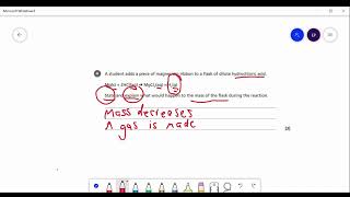 Conservation of Mass - AQA GCSE Combined Science Foundation