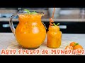 Agua Fresca De Mandarina 🍊Natural /Incluyendo Jarabe Para Endulzar 😋