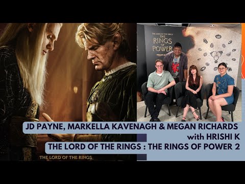 JD Payne, Markella Kavenagh, Megan Richards | LOTR : The Rings of Power 2 | Amazon Prime | Hrishi K