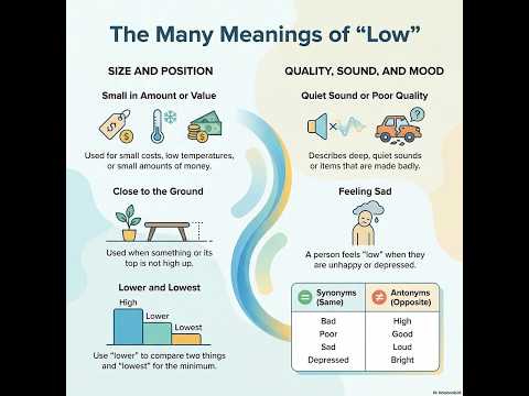 The "Depth" Secret: Why "LOW" Is A Communication Powerhouse (Basic English)