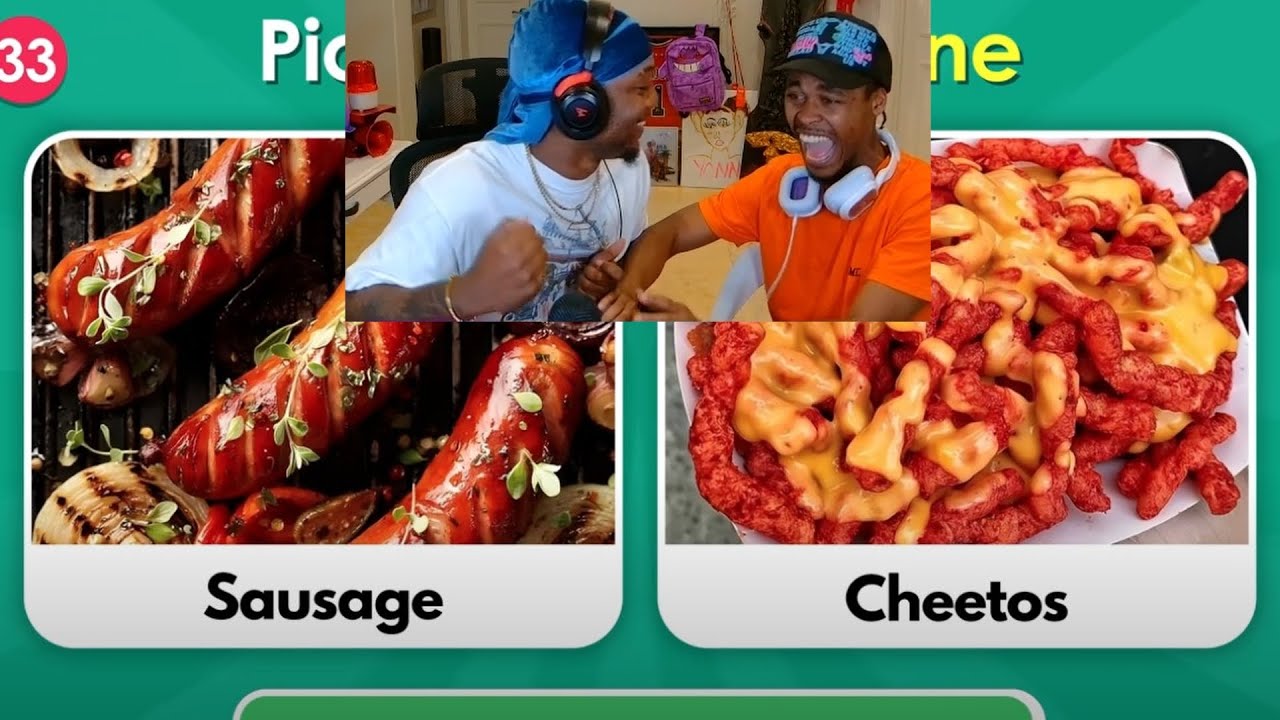 YourRAGE & Greg React to 🍔 Pick One Kick One JUNK FOOD Edition 🍟 | brainiest