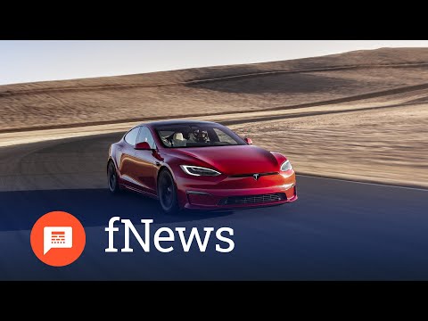 Tesla Model S Plaid dorazí do Evropy, Porsche připravuje elektrické SUV a další  - fNews #186