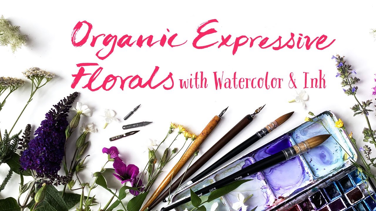 本33／Painting Fresh Florals in Watercolor Welcome Spring with Inspiring Watercolor Florals - DANIEL SMITH