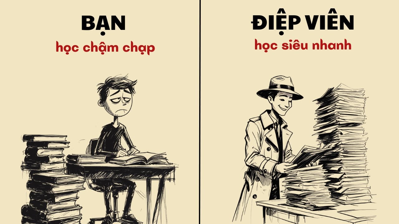 Outline Video Đây là cách HỌC siêu NHANH như một điệp viên CIA (Siêu dễ)