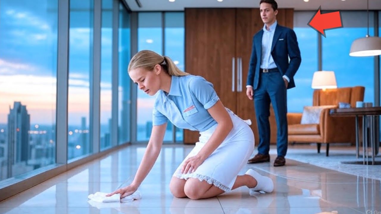 A Shy Maid Accidentally Cleaned the Wrong CEO’s Office… What Happened Next Will Touch Your Heart
