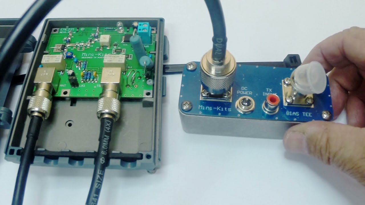 Construction of a VHF/UHF Bias Tee - August 2021