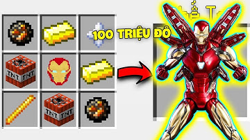 JAYGRAY CHẾ TẠO THÀNH CÔNG BỘ GIÁP NGƯỜI SẮT MẠNH NHẤT MINECRAFT*CHIẾN THẮNG NOOB 10 TỶ MÁU