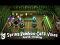 Bamboo Café Vibes 🌿🍵 Cozy Dining with Animal Friends | Relaxing Atmosphere & Delicious Food ✨🥗