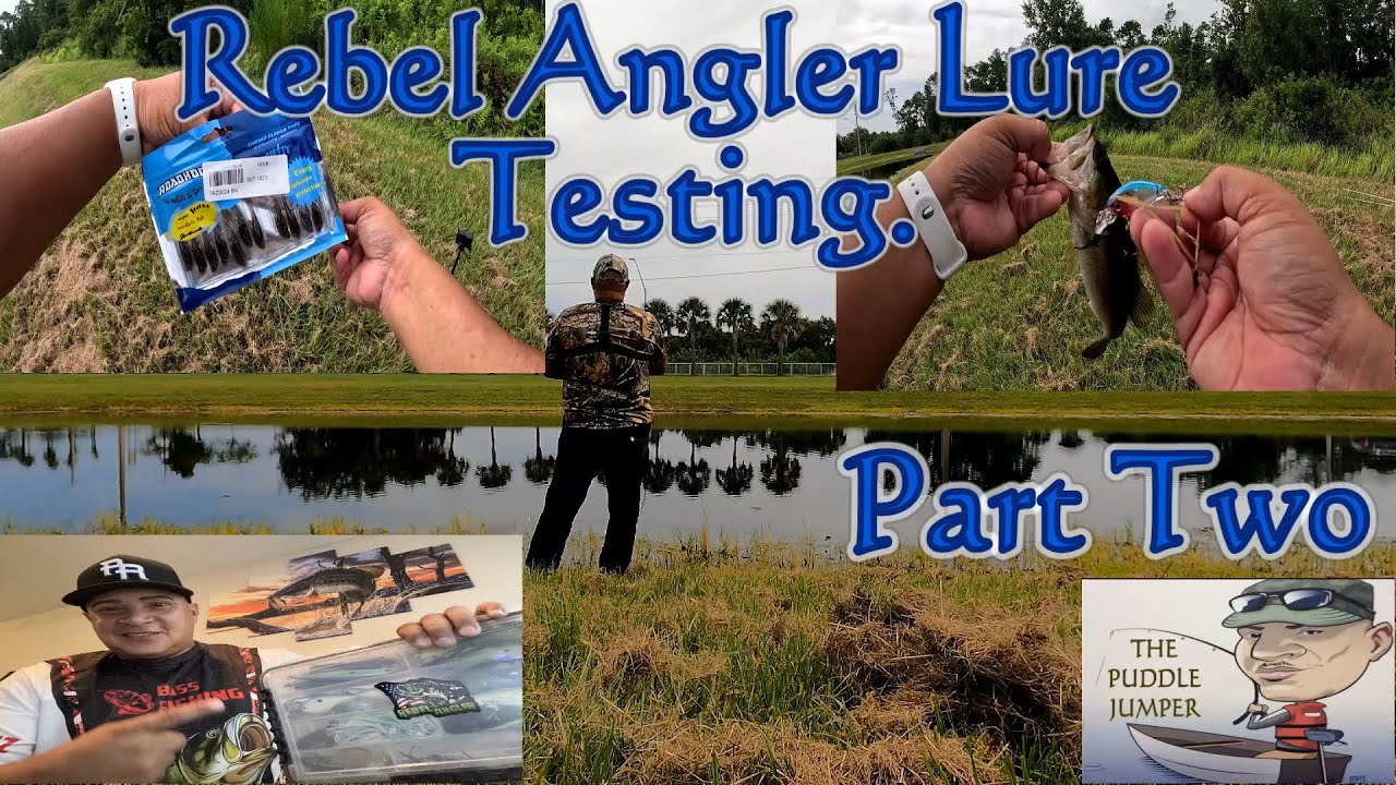 PART TWO: REBEL ANGLER LURE TESTING. - YouTube