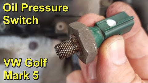 Oil Pressure Switch - Volkswagen Golf Mark 5