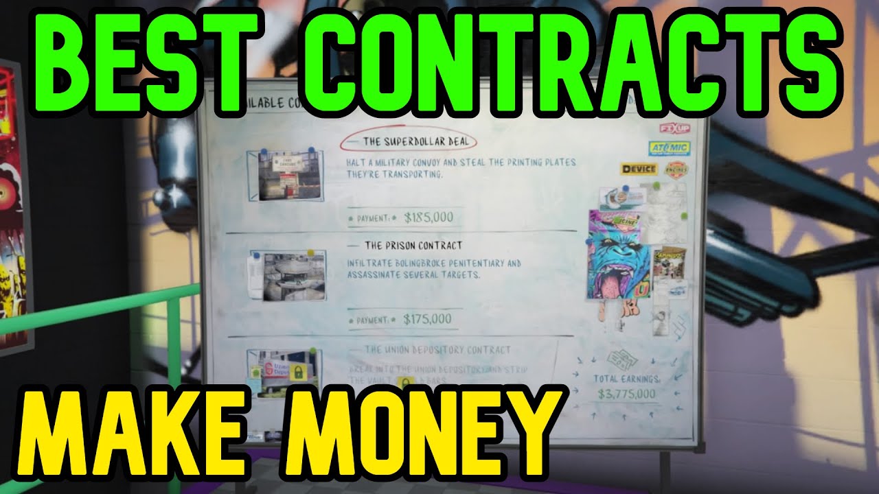 Gta 5 Best Contract To Play - Best Auto Shop Contracts To Make Money