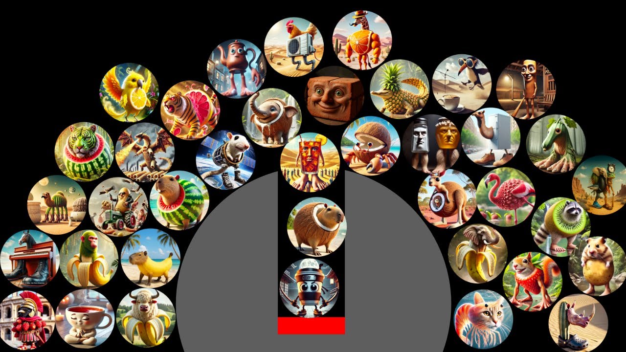 Italian Brainrot Marble Race Who Will Win at the End?