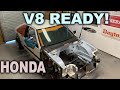 LS Swapped Honda Accord Firewall Pushed Back! EXTREME Modification