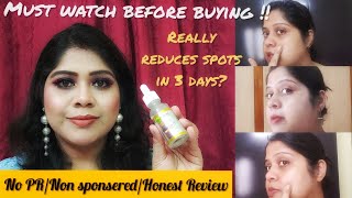 New* Garnier Vitamin C 30X Booster Serum Honest Review and demo || 9 days trial challenge