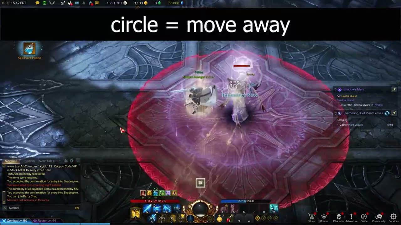 Lost Ark: How to Beat Shadespire Tower Floor 50 Boss Guide w/ Text Based Version in Description