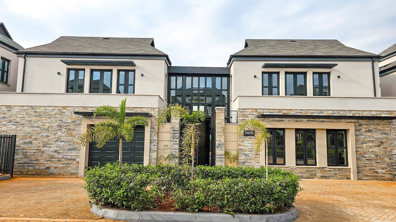 TOURING an EXQUISITE LUXURIOUS yet AFFORDABLE 3 Levels 5 Bedrooms Villas in leafy suburbs of Runda