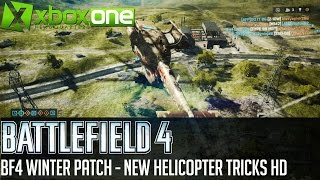Battlefield 4 "Winter Patch" New Helicopter Tricks & Details Xbox One Gameplay HD - BF4