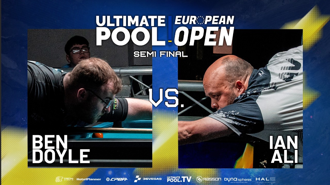 CuePoint billiards news cover image for Ben Doyle Advances to European Open Final with Victory Over Ian Ali