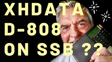 XHDATA D-808 on  SSB