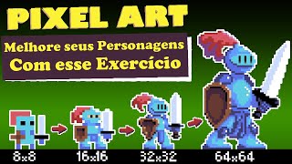 How to Improve your Characters - PIXEL ART (Simple Exercise) 