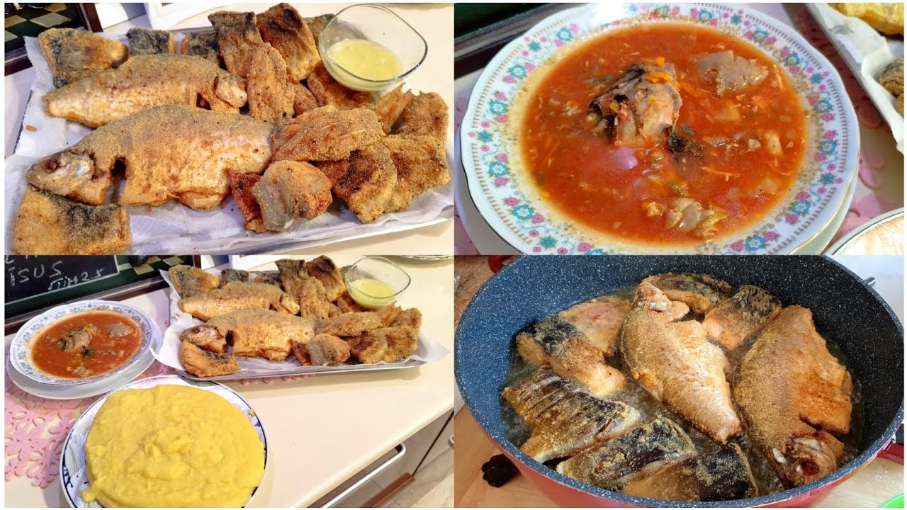 „Borș, pește și mămăligă – meniul fericirii românești” de la Bunica 🇷🇴❤️