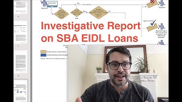 Breaking Investigative Report on SBA EIDL Loans