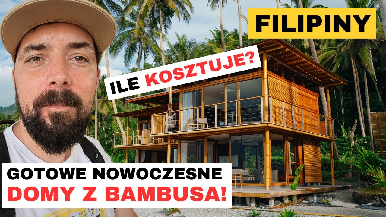 Odwiedziłem fabrykę bambusowych domów! Ile kosztuje dom z bambusa?