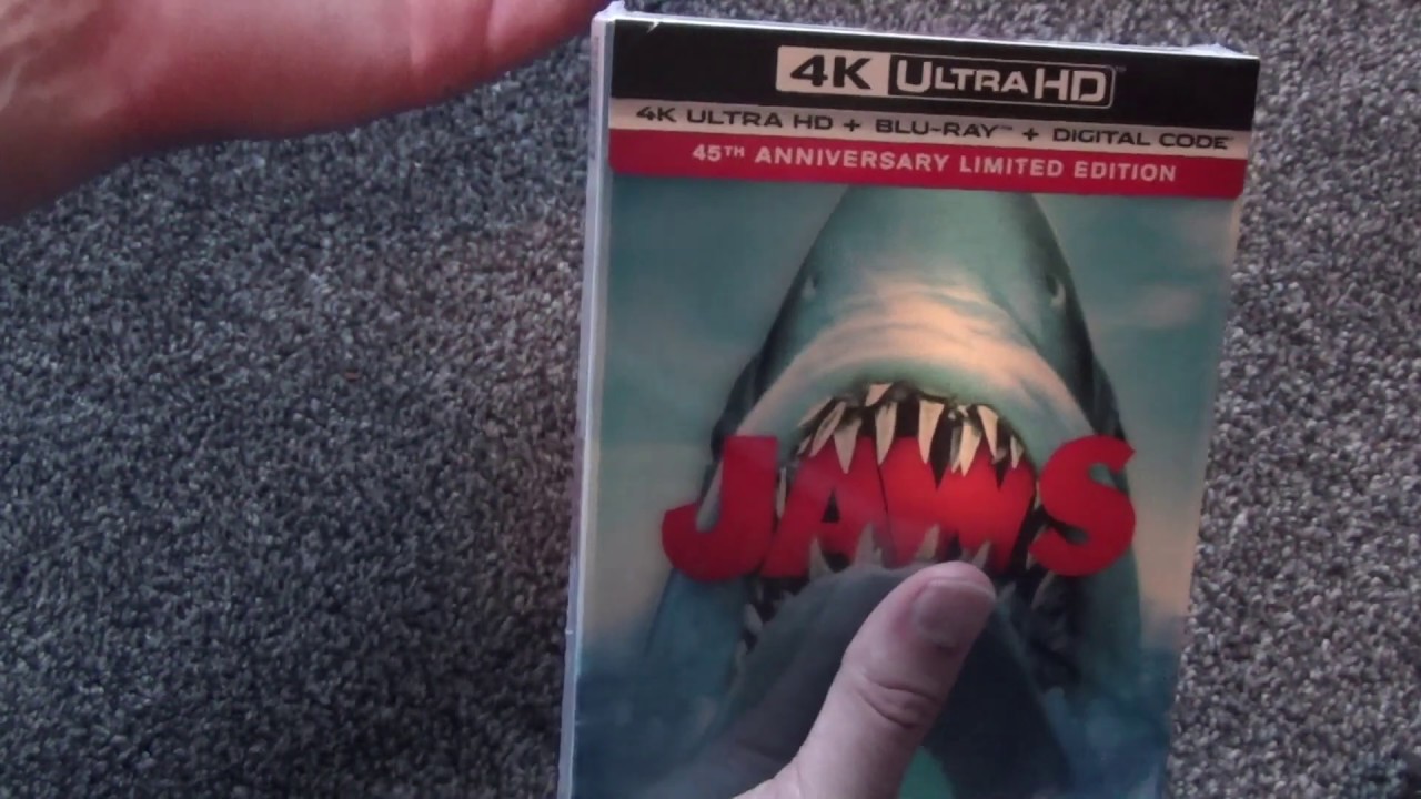 Jaws 4K Ultra HD Blu-Ray Unboxing