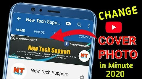 How To Change YouTube Channel Art | Channel Art ( Cover Photo) Banner On Android & ios 2020