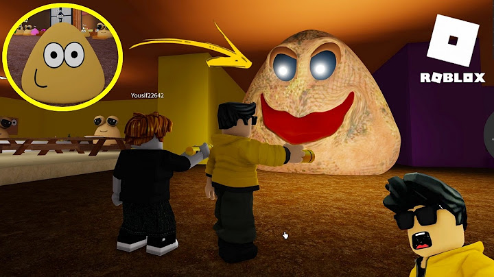 ROBLOX, A HISTÓRIA DO POU, Survive Nightmare Pou's Revenge, ESCAPE DO POU NO ROBLOX, jogo bizarro do
