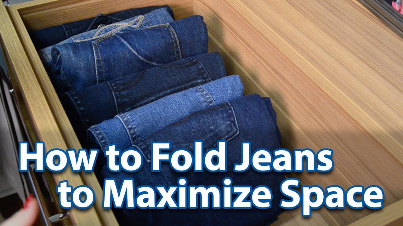 denim folding style