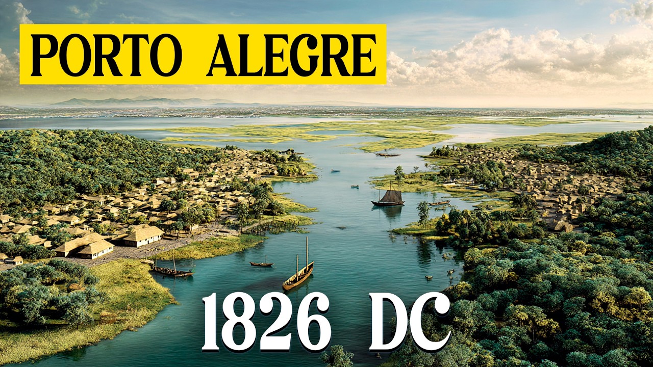 História Completa de Porto Alegre (reconstrução por IA)