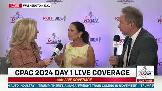 RSBN Interviews Olivia Barnard at CPAC 2024 - 24