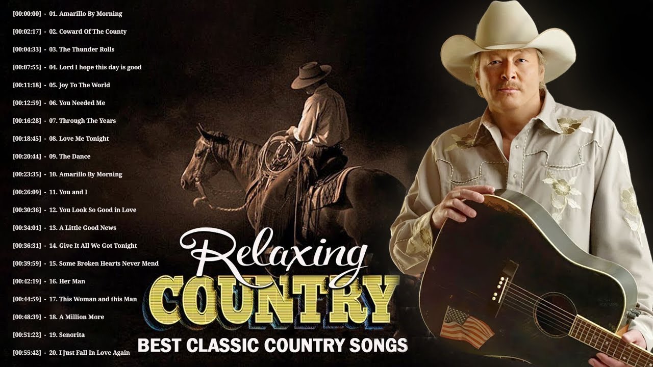 Best Old Country Songs Playlist 2026 🎶 Alan Jackson, George Strait, Don Williams, Willie Nelson