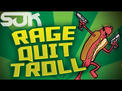 BO2: Rage Quit Trolling (Black Ops 2 Funny Trolling!)