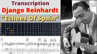 Django Reinhardt - Echoes Of Spain - Gill&Jazz Transcription