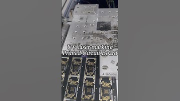 UV laser marking PCB #uvlaser #uvlasermarkingmachine #uvlasermarking #pcb #laserengraving