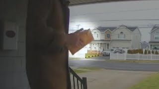 A New York grandmother knew someone was trying to scam her. She caught his arrest on camera
