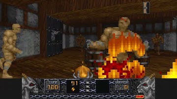 Heretic E1M4 Nightmare! Speed in 0:37