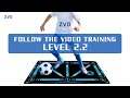 Advanced 2.2, ZVD Soccer footwork Training Mat, Body Coordination/Ball Mastery Action Teaching