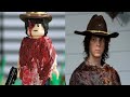 LEGO Walking Dead Minifigures vs TV Show! Custom Figures