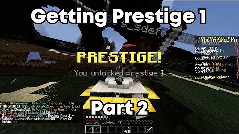 How hard is it to get prestige 1 in The Hypixel Pit (pt 2)