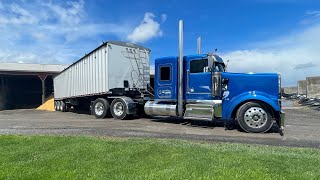 98,000 LBS On This Western Triaxle Belt Trailer ..... Pulls Hard But Sounds AMAZING !!!!!!!