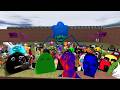 FIRE IN THE HOLE  | Angry Munci, Crazy Frog &amp; Obunga Escaped The Deadliest Maze in GMod