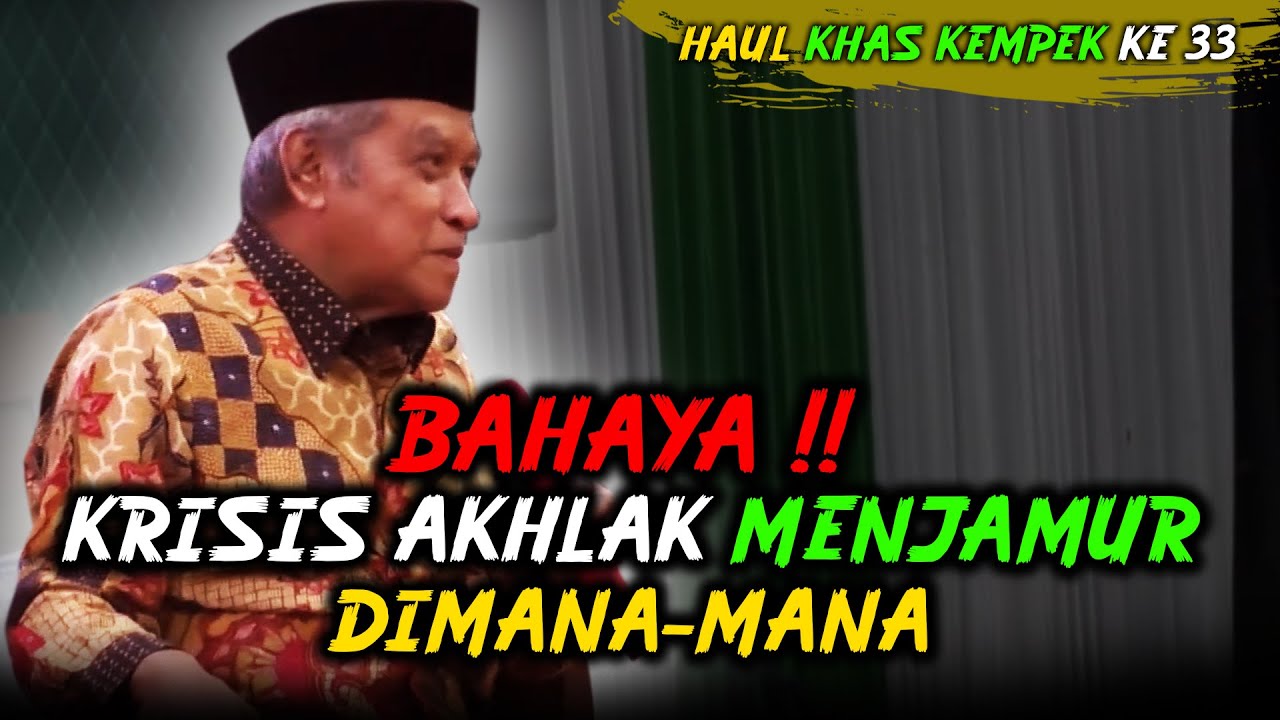 RESPON KH SAID AQIL SIROJ ATAS PROBLEMATIKA KEBANGSAAN TERKINI
