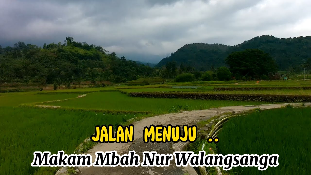 Jalan menuju Makam Mbah Nur || Moga-Pemalang