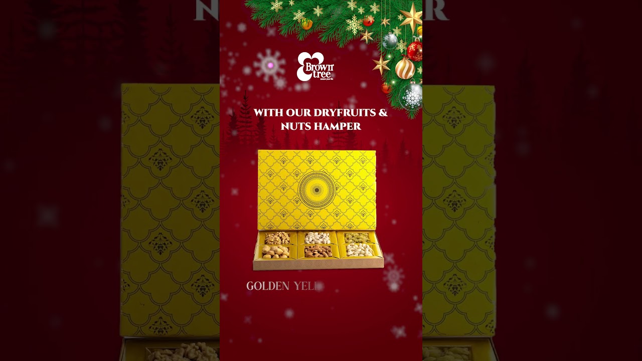 Christmas gift hampers | Dryfruits & nuts hampers