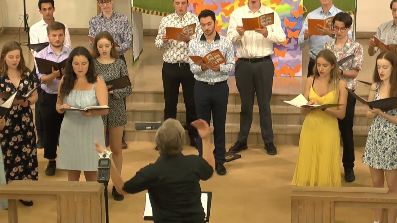 Chiltern Music Academy Alumni Choir 2021  Rutter 5 Childhood Lyrics