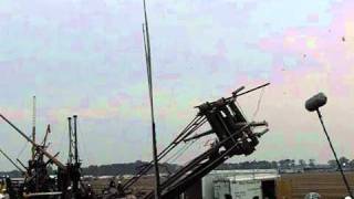 Torsion Catapult Mista Ballista WCPC 2011 Throw #1 11-04-11